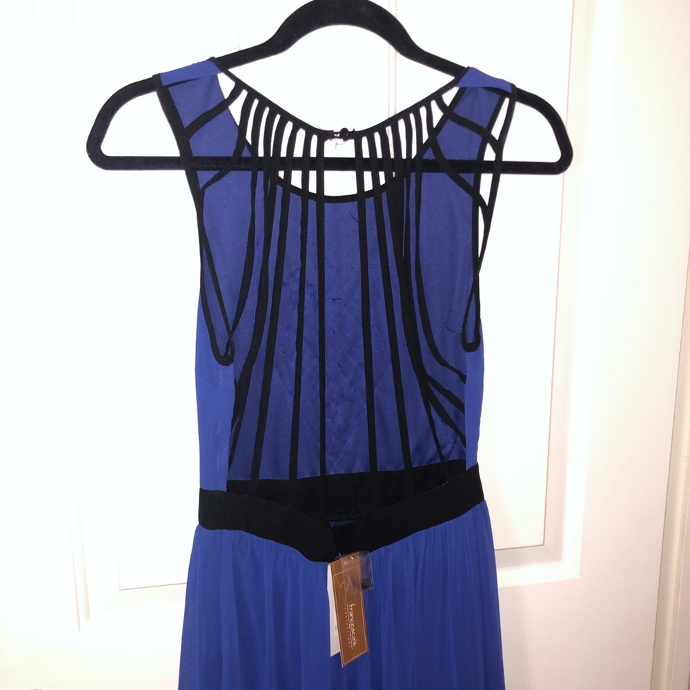Classic Blue Evening Dress